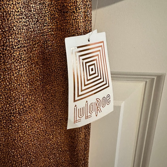 Lularoe Metallic Dress - Picture 3 of 4